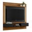 Painel de Tv 58" com Led Freijo/Preto